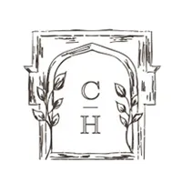 Caswell House wedding venue logo – luxury Oxfordshire barn venue partnered with AURA Wedding DJs.